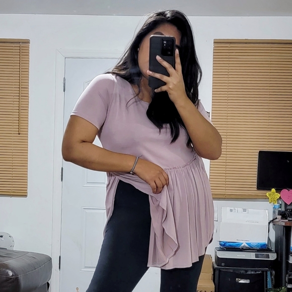 LILAC TUNIC TOP - Picture 2 of 5